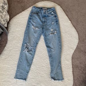 GARAGE high rise MOM jeans